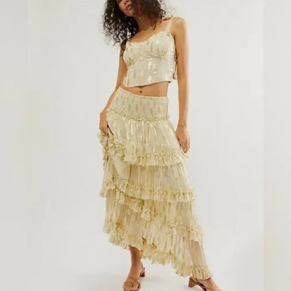 Jen's Pirate Booty x Free People Solar Skirt Matching Set